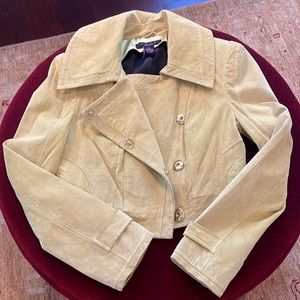 Luxe Arden B 100% Leather Jacket NWOT